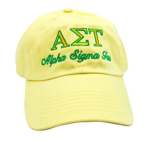 Alpha Sigma Tau Alpha Sigma Tau Script Cap