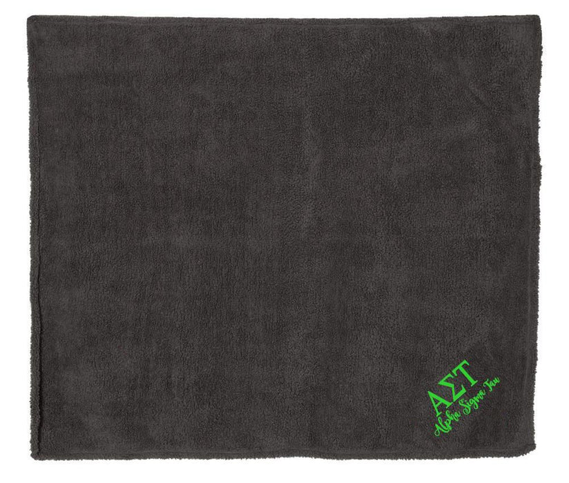 Alpha Sigma Tau Sherpa Blanket Alpha Sigma Tau Sherpa Blanket