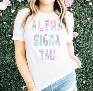 Alpha Sigma Tau Alpha Sigma Tau Tinsel Tees