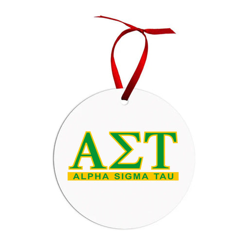 Alpha Sigma Tau Alpha Sigma Tau Classic Christmas Ornaments