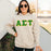 Alpha Sigma Tau 2 Day Ship Twill Hooded Sweatshirt Alpha Sigma Tau - 2 Day Ship Twill Hooded Sweatshirt