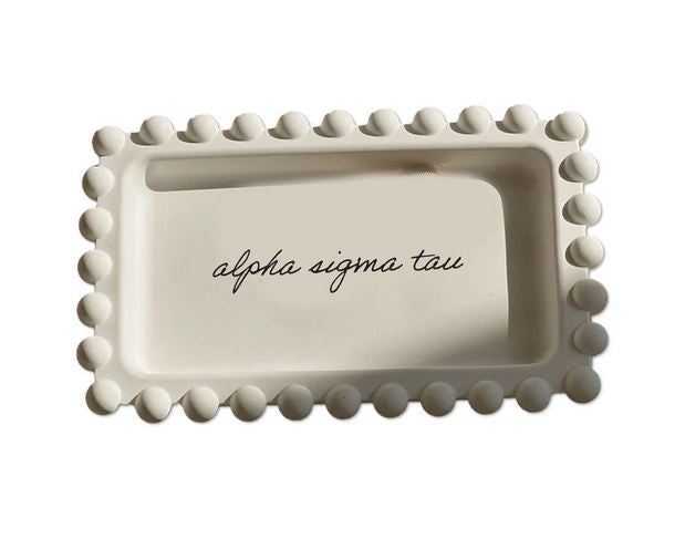 Alpha Sigma Tau Jewelry Dish Alpha Sigma Tau Jewelry Dish