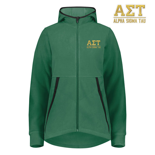 Alpha Sigma Tau Alpha Sigma Tau Chill Full Zip Hoodie