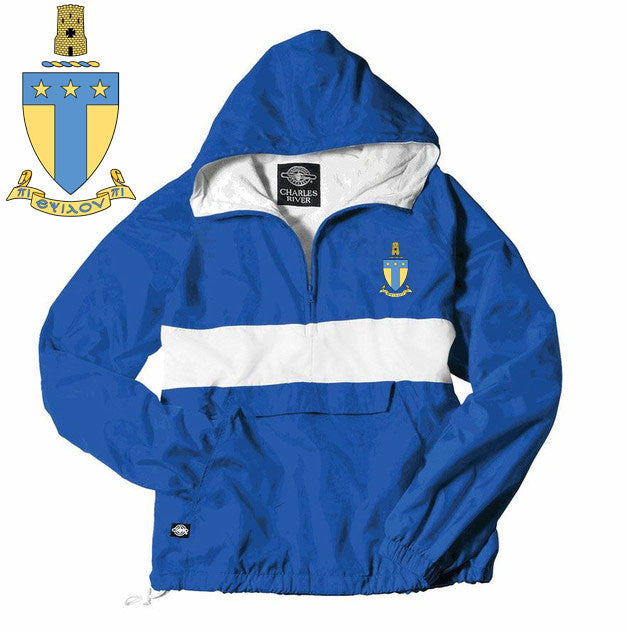 Alpha Tau Omega Windbreaker Pullover Alpha Tau Omega Windbreaker Pullover