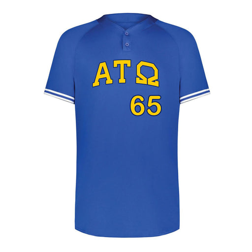 Alpha Tau Omega Alpha Tau Omega Cutter Henley Jersey