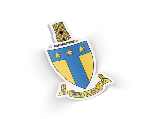 Alpha Tau Omega Alpha Tau Omega Die Cut Crest Sticker