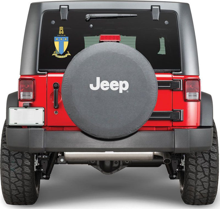 Alpha Tau Omega Large Greek Color Crest Shield Decal Up To 12" Tall Alpha Tau Omega Large Greek Color Crest - Shield Decal - 12 Inches Tall