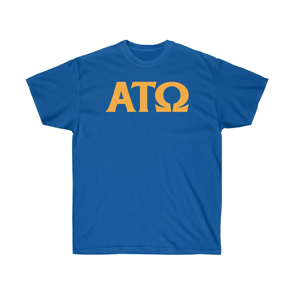 Alpha Tau Omega Letter T Shirt Alpha Tau Omega Letter T-Shirt