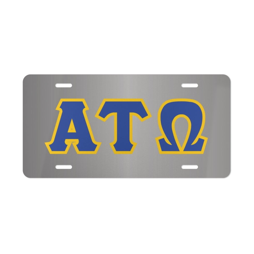 Alpha Tau Omega Lettered License Covers ALPHA TAU OMEGA LETTERED LICENSE COVERS
