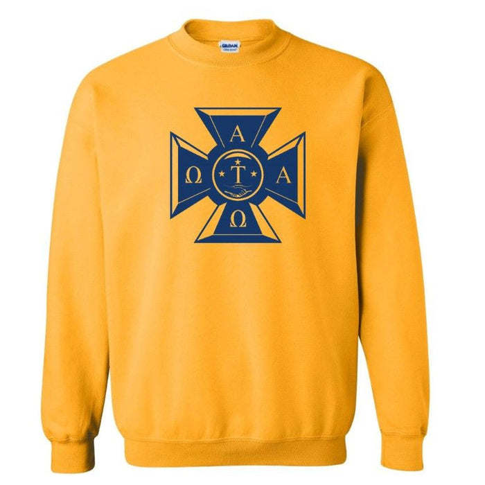 Alpha Tau Omega Logo Crewneck Sweatshirt Alpha Tau Omega Logo Crewneck Sweatshirt