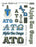 Alpha Tau Omega Multi Greek Decal Sticker Sheet Alpha Tau Omega Multi Greek Decal Sticker Sheet