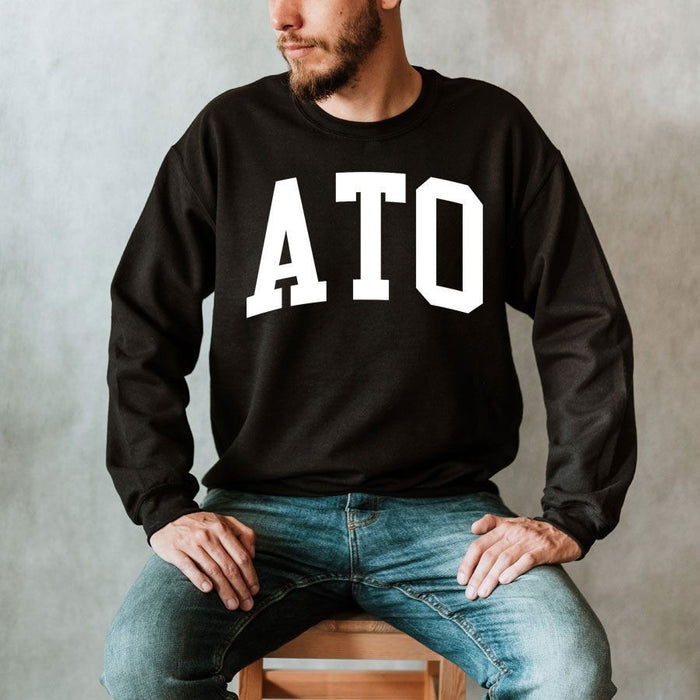 Alpha Tau Omega Nickname Crewneck Sweatshirt Alpha Tau Omega Nickname Crewneck Sweatshirt