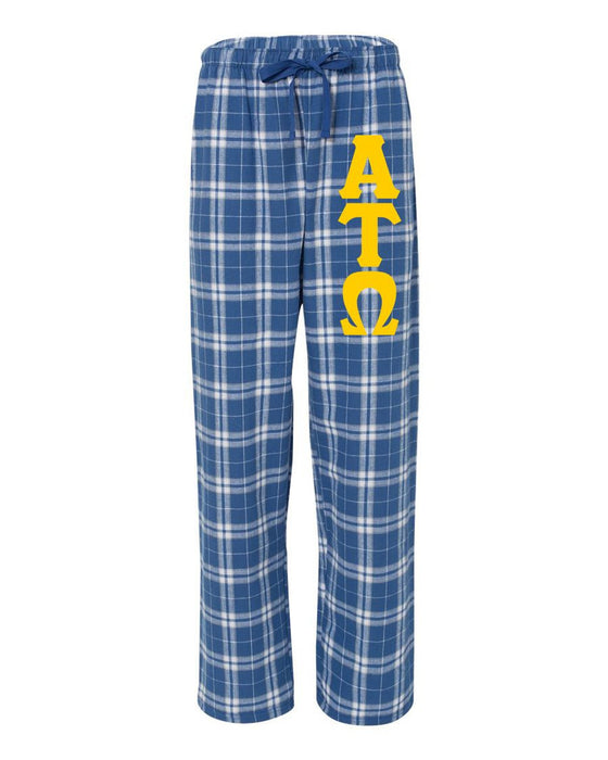 Alpha Tau Omega Pajamas Flannel Pant Alpha Tau Omega Pajamas Flannel Pant