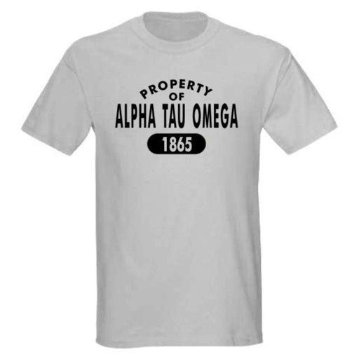 Alpha Tau Omega Alpha Tau Omega Property of Est. T-Shirt