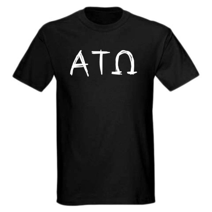 Alpha Tau Omega Scribble T Shirt Alpha Tau Omega Scribble T-Shirt