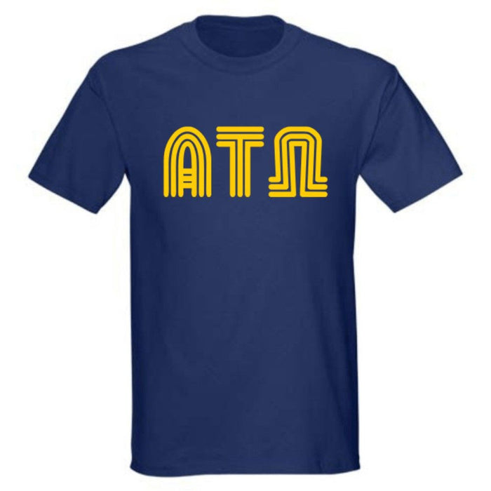 Alpha Tau Omega Seventies T Shirt Alpha Tau Omega Seventies T-Shirt
