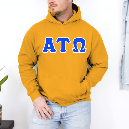 Alpha Tau Omega Alpha Tau Omega Custom Twill Hooded Sweatshirt