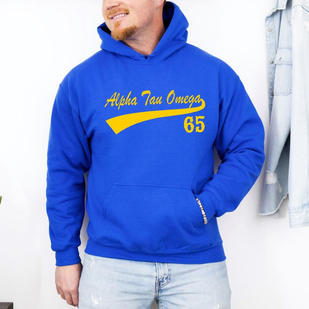 Alpha Tau Omega Tail Hooded Sweatshirts Alpha Tau Omega Tail Hooded Sweatshirts