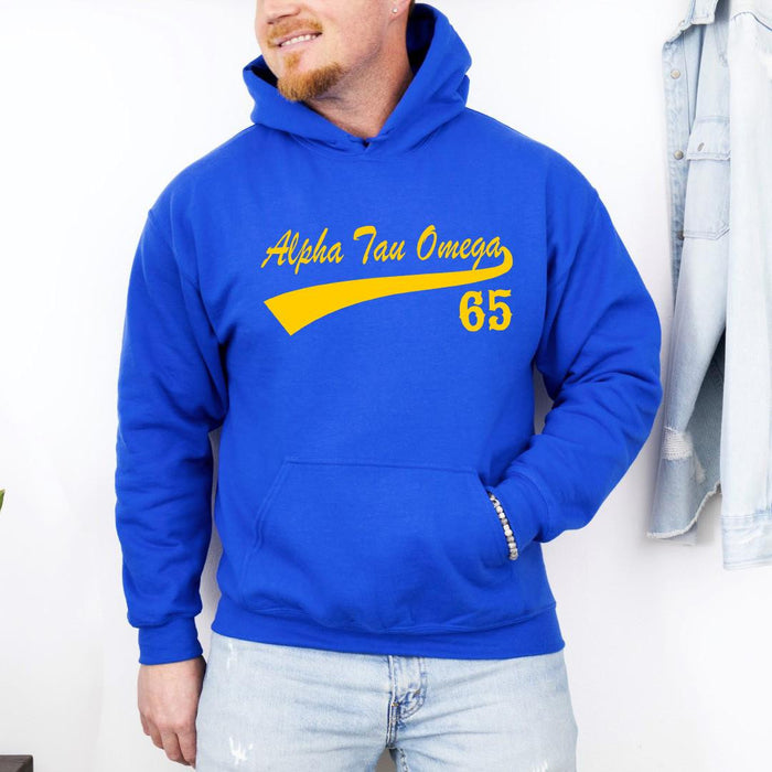 Alpha Tau Omega Tail Hooded Sweatshirts Alpha Tau Omega Tail Hooded Sweatshirts