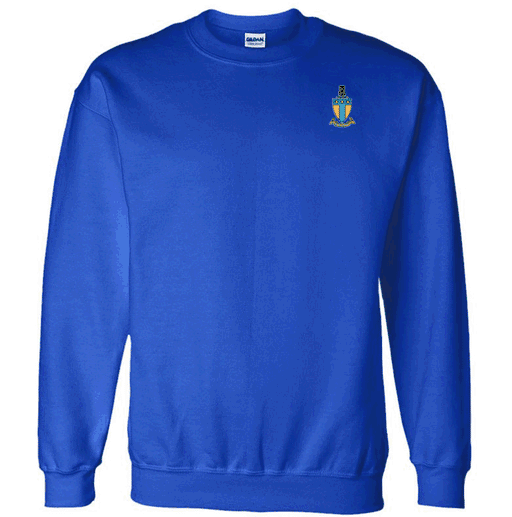 Alpha Tau Omega DISCOUNT-Alpha Tau Omega World Famous Crest - Shield Crewneck Sweatshirt - Best Value
