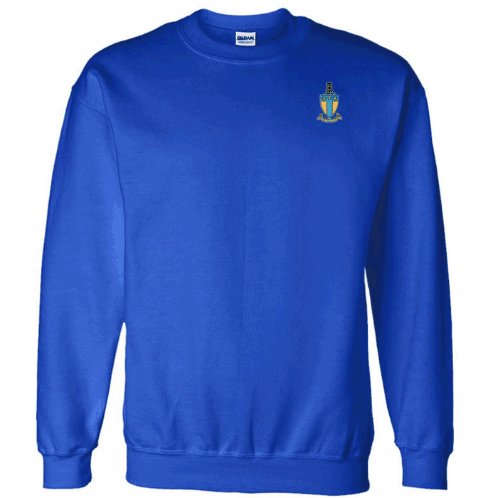 Discount Alpha Tau Omega World Famous Crest Shield Crewneck Sweatshirt DISCOUNT-Alpha Tau Omega World Famous Crest - Shield Crewneck Sweatshirt - Best Value