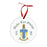 Alpha Tau Omega Crest & Year Circle Ornaments Alpha Tau Omega Crest & Year Circle Ornaments