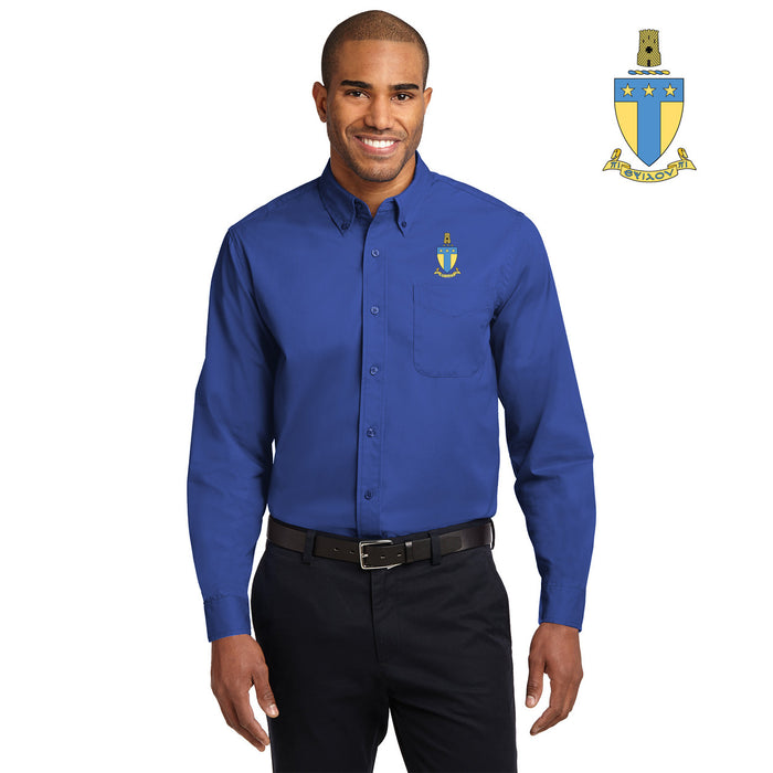 Discount Alpha Tau Omega Long Sleeve Oxford DISCOUNT-Alpha Tau Omega Long Sleeve Oxford