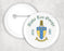 Alpha Tau Omega Classic Crest Button Alpha Tau Omega Classic Crest Button