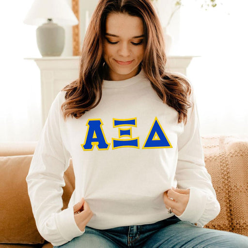 Shirts Alpha Xi Delta - 2 Day Ship Twill Long Sleeve Tee