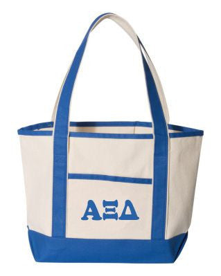 Alpha Xi Delta Sailing Tote Bag Alpha Xi Delta Sailing Tote Bag