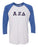 Alpha Xi Delta Unisex Tri Blend Three Quarter Sleeve Baseball Raglan Tee Alpha Xi Delta Unisex Tri-Blend Three-Quarter Sleeve Baseball Raglan Tee