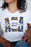 Alpha Xi Delta Floral Big Lettered T Shirts Alpha Xi Delta Floral Big Lettered T-Shirts