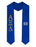 Alpha Xi Delta Greek Lettered Graduation Sash Stole With Crest Alpha Xi Delta Greek Lettered Graduation Sash Stole With Crest