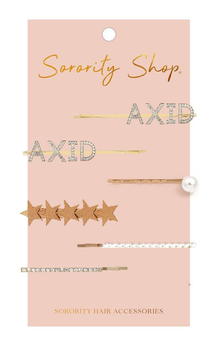 Alpha Xi Delta Hair Clips Alpha Xi Delta Hair Clips