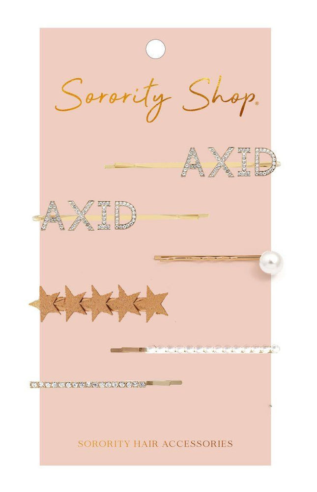 Alpha Xi Delta Hair Clips Alpha Xi Delta Hair Clips
