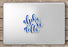 Alpha Xi Delta Script Sticker Alpha Xi Delta Script Sticker