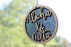 Alpha Xi Delta Laser Carved Script Ornament 3" Round Alpha Xi Delta Laser Carved Script Ornament - 3