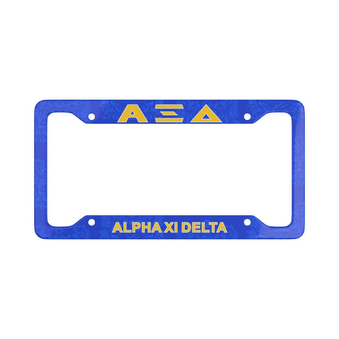 Alpha Xi Delta New License Plate Frames Alpha Xi Delta New License Plate Frames