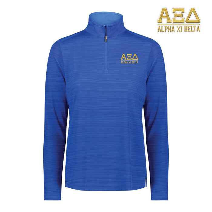 Alpha Xi Delta Pursuit Quarter Zip Pullover Alpha Xi Delta Pursuit Quarter Zip Pullover