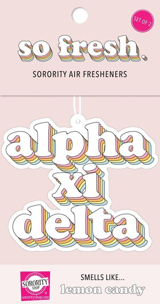 Alpha Xi Delta Retro Air Freshener (2 Pack) Alpha Xi Delta Retro Air Freshener (2 pack)