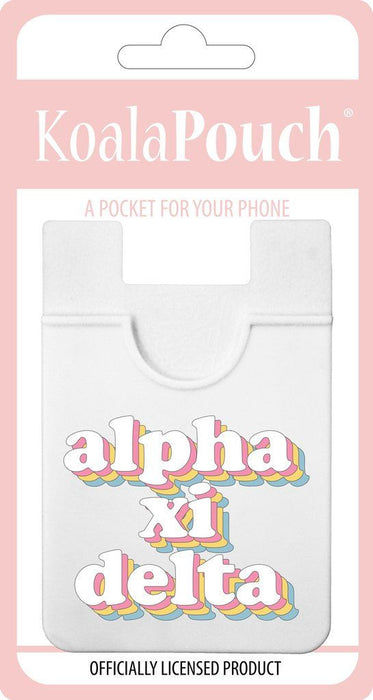 Alpha Xi Delta Retro Koala Pouch Alpha Xi Delta Retro Koala Pouch