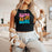 Printify Alpha Xi Delta Shagadelic Racer Tank Alpha Xi Delta Shagadelic Racer Tank
