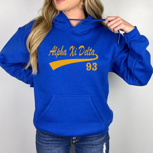 Alpha Xi Delta Alpha Xi Delta Tail Hooded Sweatshirts