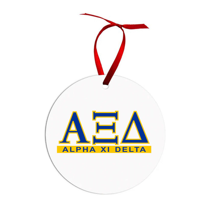 Alpha Xi Delta Classic Christmas Ornaments Alpha Xi Delta Classic Christmas Ornaments