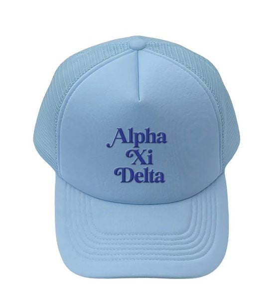 Alpha Xi Delta New Trucker Caps Alpha Xi Delta New Trucker Caps