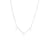 Alpha Omicron Pi Silver Letter Necklaces Alpha Omicron Pi Silver Letter Necklaces