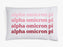 Alpha Omicron Pi Ombre Retro Pillowcases Alpha Omicron Pi Ombre Retro Pillowcases