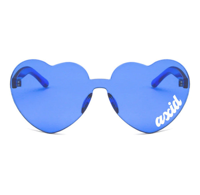 Alpha Xi Delta Heart Shaped Sunglasses Alpha Xi Delta Heart Shaped Sunglasses