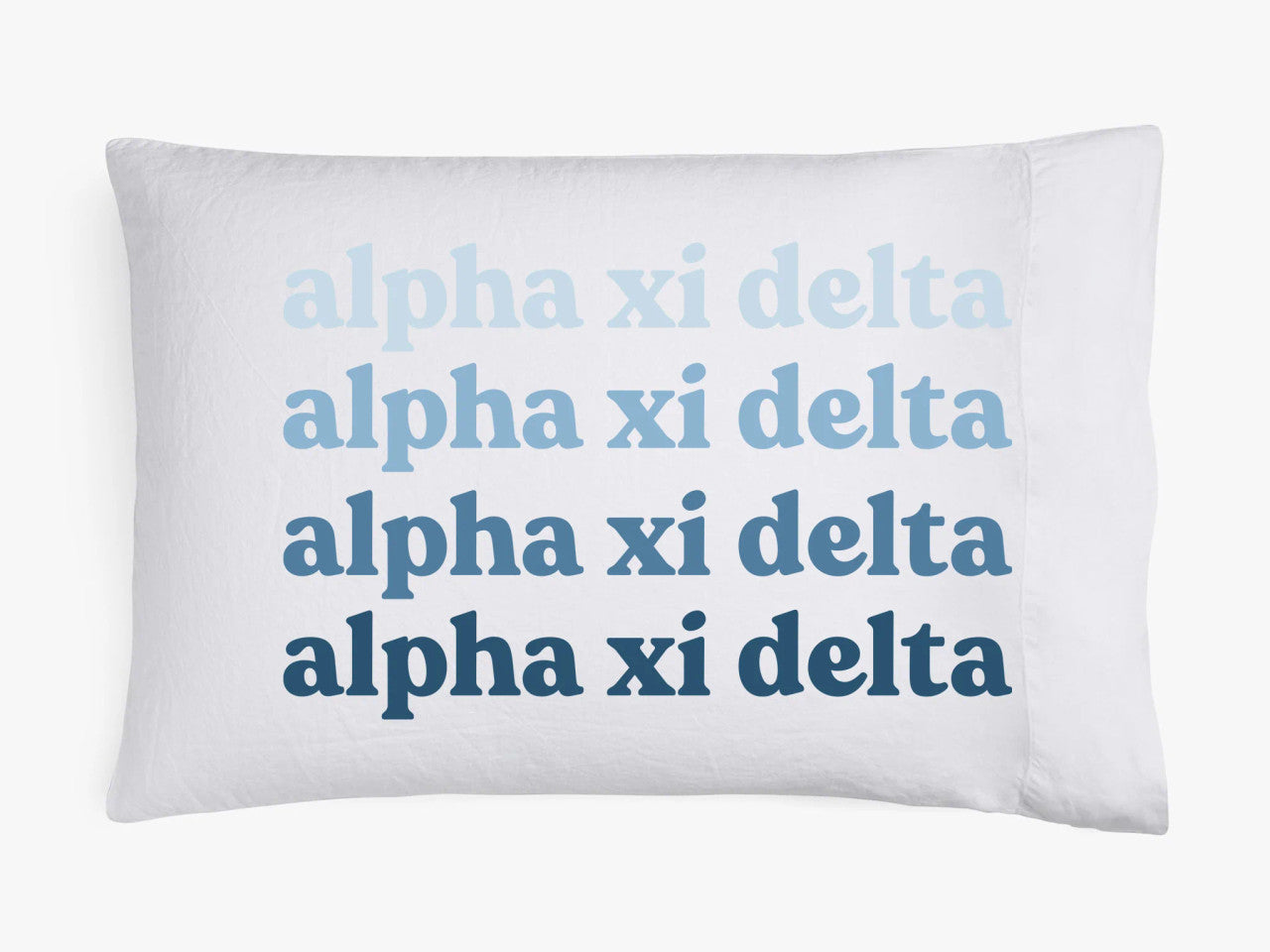 Alpha Xi Delta Ombre Retro Pillowcases Alpha Xi Delta Ombre Retro Pillowcases