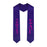 Sigma Lambda Gamma Vertical Grad Stole with Letters & Year